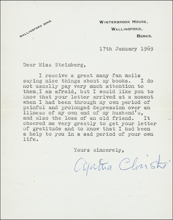 Lot #374 Agatha Christie