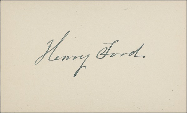 Lot #217 Henry Ford