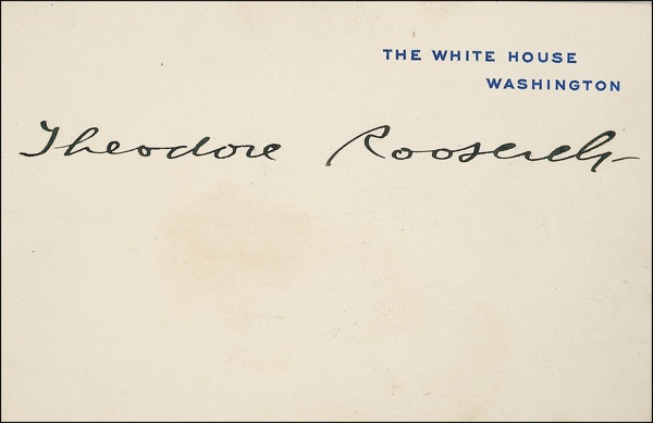 Lot #136 Theodore Roosevelt