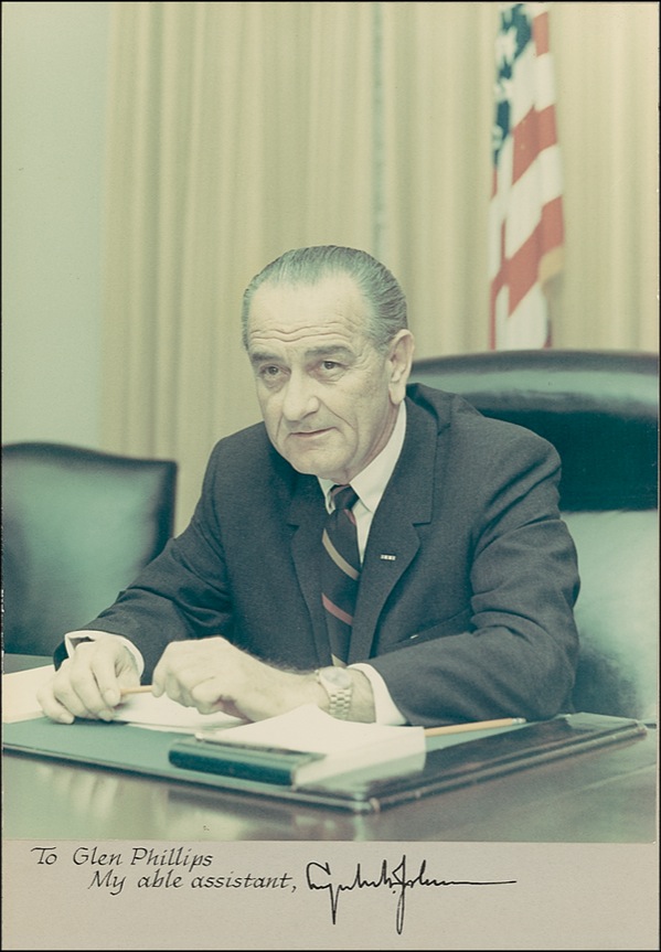 Lot #94 Lyndon B. Johnson