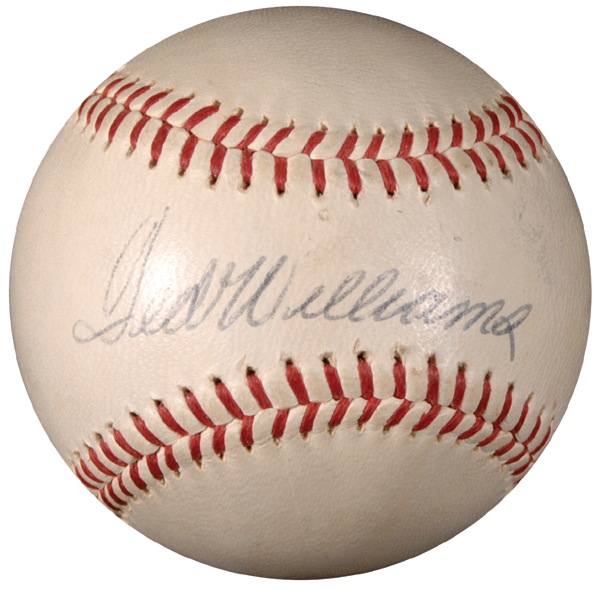 Lot #1560 Ted Williams