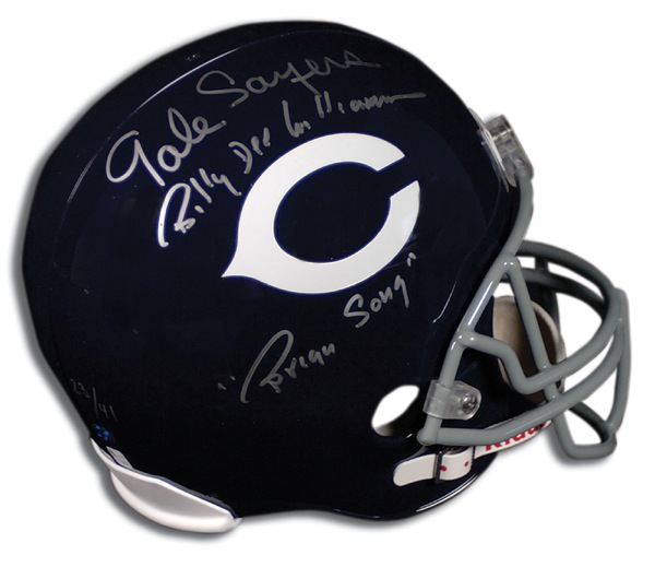 Lot #1510 Gale Sayers and Billy Dee Williams