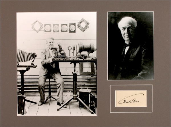 Lot #246 Thomas Edison