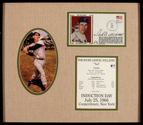 Lot #1541 Ted Williams