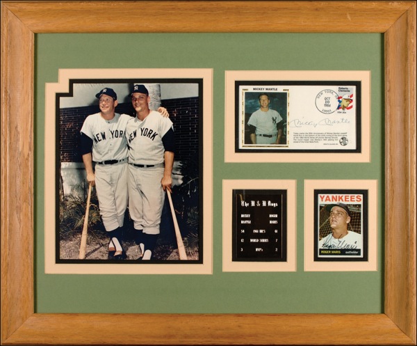 Lot #1432 Mickey Mantle and Roger Maris