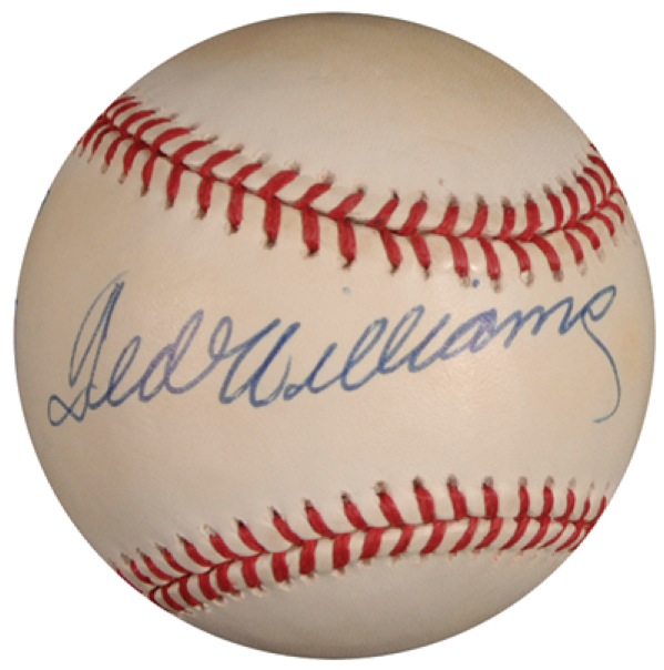 Lot #1543 Ted Williams