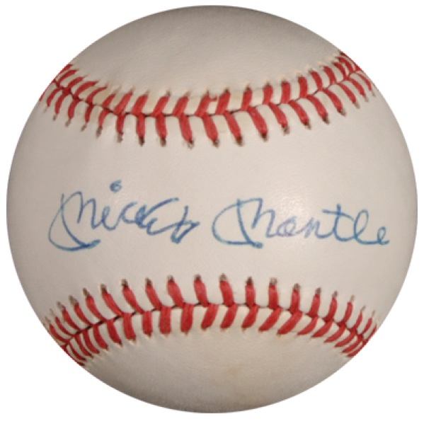 Lot #1437 Mickey Mantle