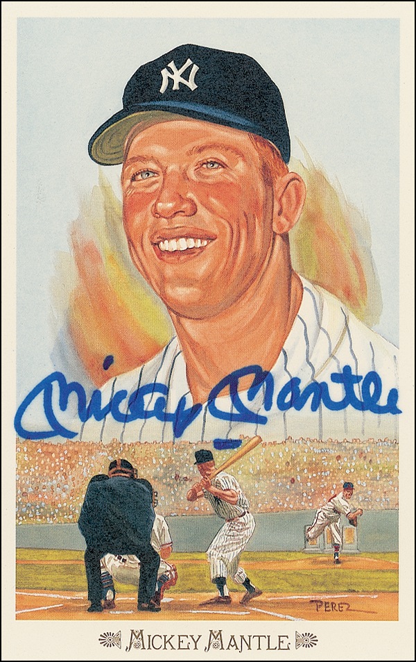Lot #1355 Mickey Mantle