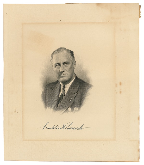 Lot #155 Franklin D. Roosevelt