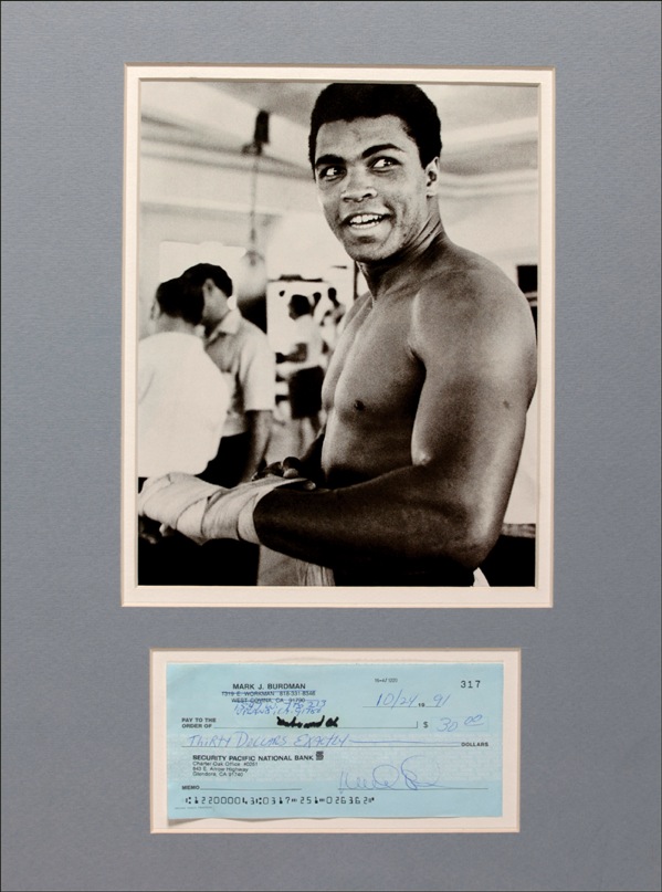 Lot #1218 Muhammad Ali