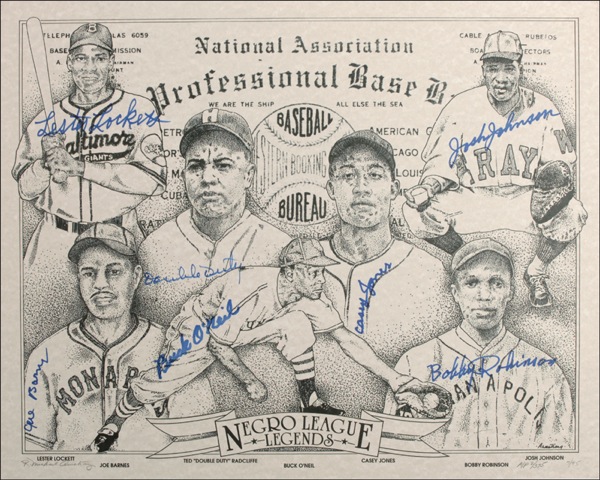 Lot #1231 Baseball: Negro League