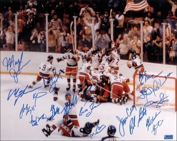 Lot #1266 Miracle On Ice - Image 1