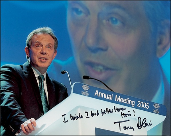 Lot #201 Tony Blair