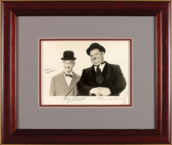 Lot #936 Laurel and Hardy