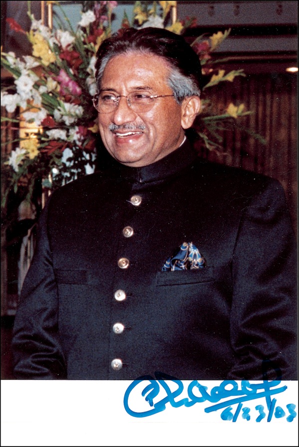 Lot #274 Pervez Musharraf