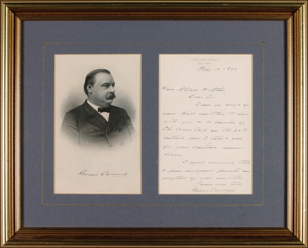 Lot #25 Grover Cleveland