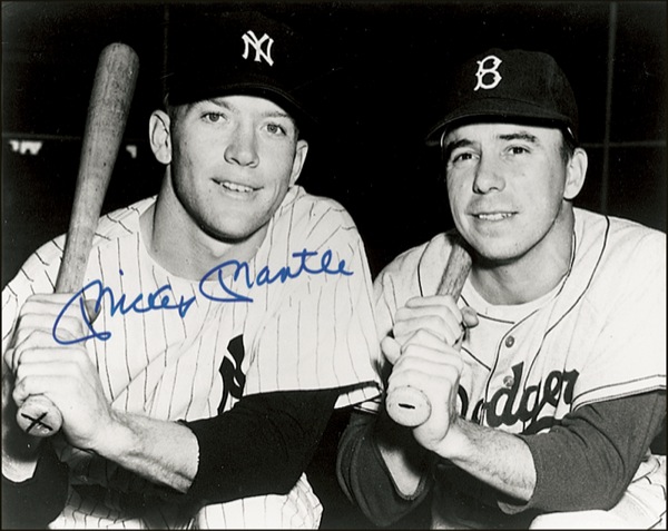 Lot #1332 Mickey Mantle