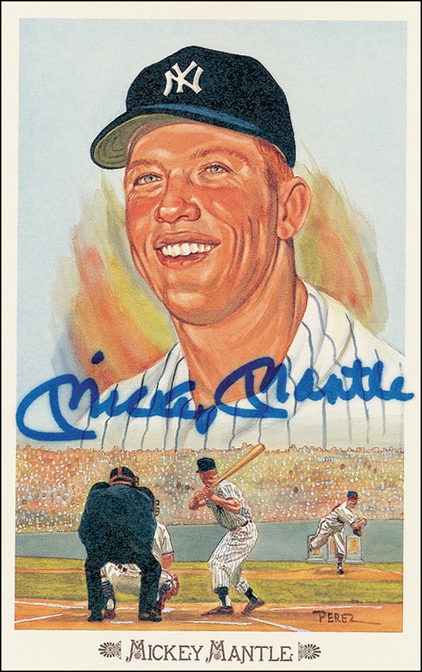 Lot #1333 Mickey Mantle