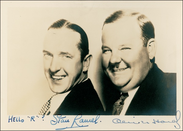 Lot #801 Laurel and Hardy