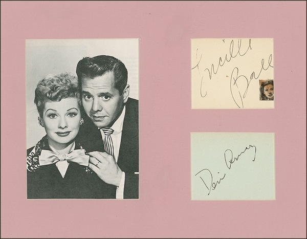 Lot #811 Lucille Ball and Desi Arnaz - Image 1
