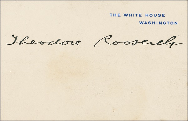 Lot #129 Theodore Roosevelt