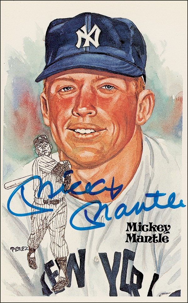 Lot #1335 Mickey Mantle