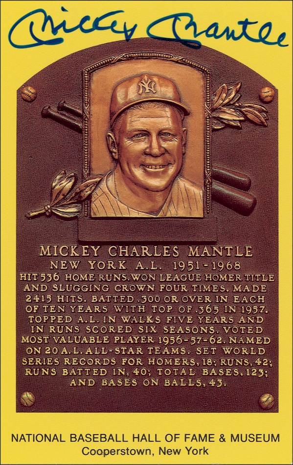 Lot #1336 Mickey Mantle