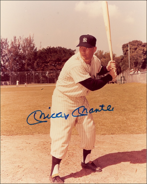 Lot #1338 Mickey Mantle