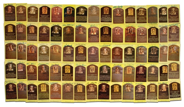 Lot #1144  Baseball Hall of Famers