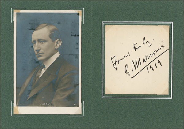 Lot #267 Guglielmo Marconi