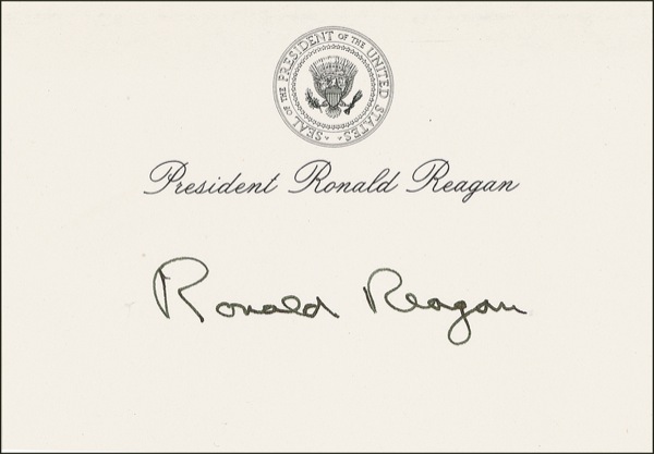 Lot #123 Ronald Reagan