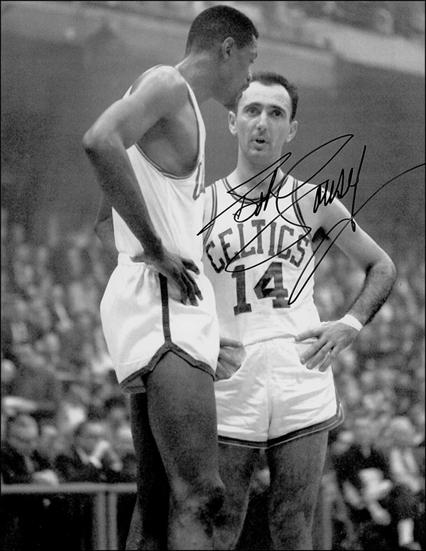 Lot #1184 Bob Cousy and Tom Heinson