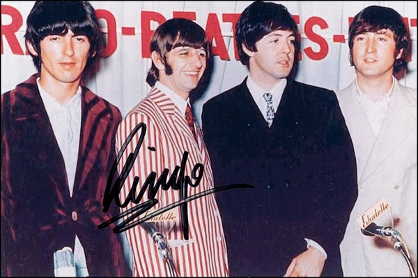 Lot #621 Beatles: Starr, Ringo - Image 1