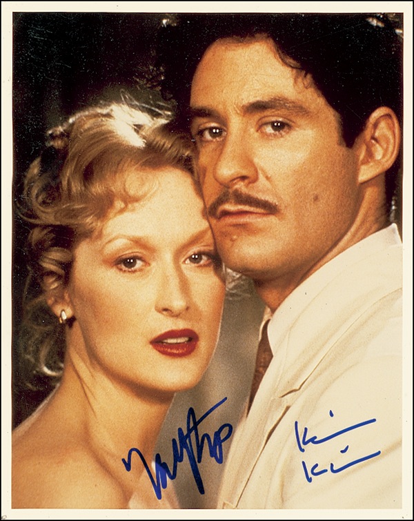 Lot #1088 Meryl Streep and Kevin Kline - Image 1