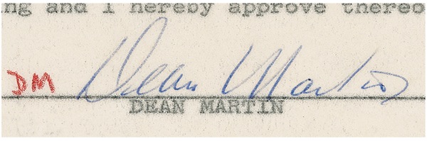 Lot #1008 Dean Martin - Image 1
