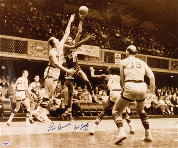 Lot #1390 Bill Russell and Red Auerbach - Image 1