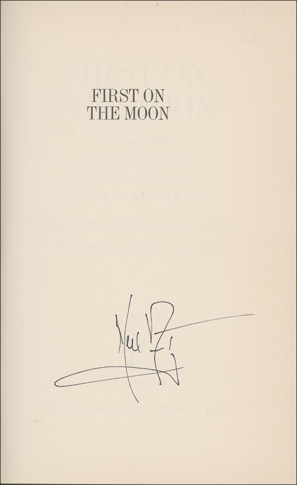 Lot #342 Neil Armstrong - Image 1