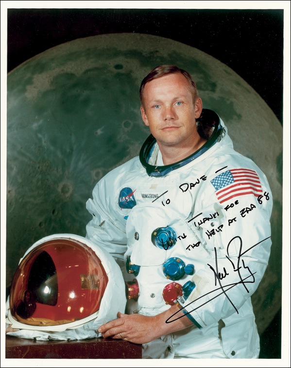 Lot #407 Neil Armstrong - Image 1