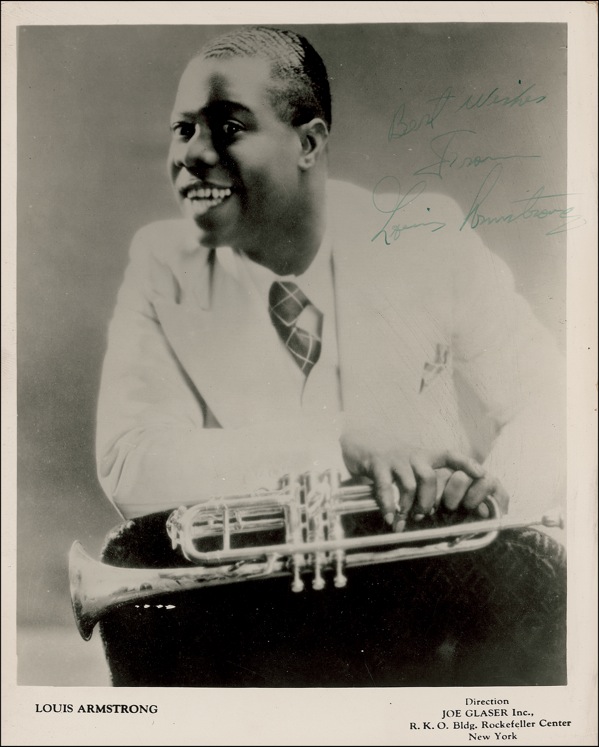 Lot #606 Louis Armstrong - Image 1