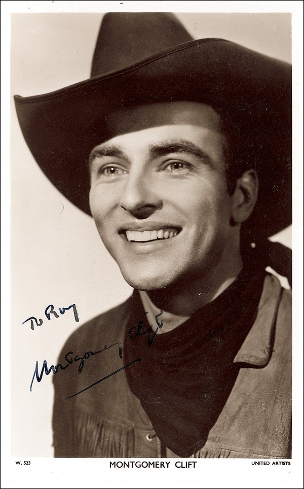 Lot #851 Montgomery Clift