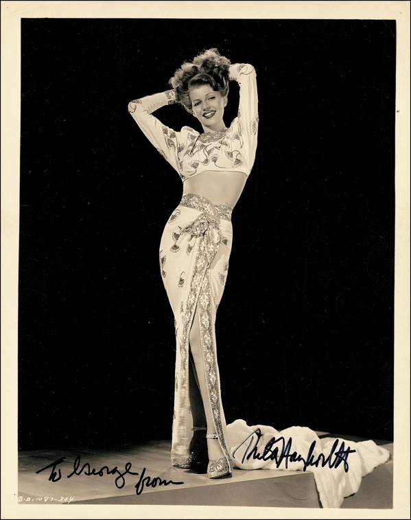 Lot #927 Rita Hayworth