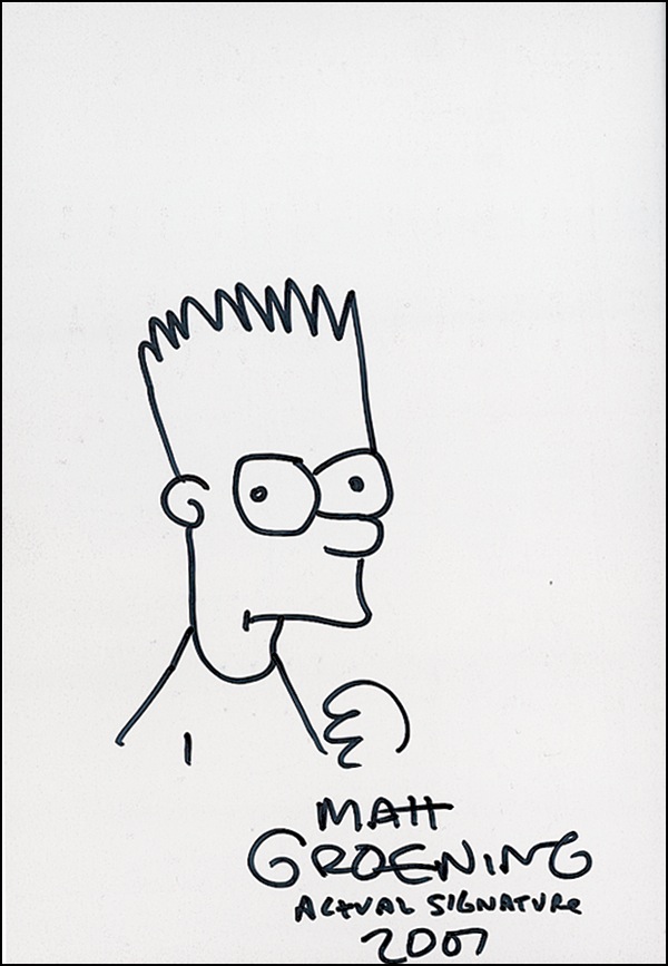 Lot #570 Matt Groening