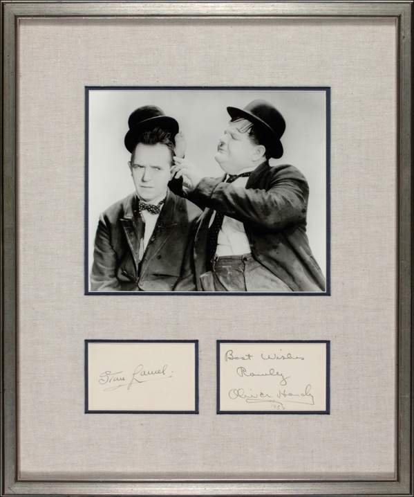 Lot #984 Laurel and Hardy