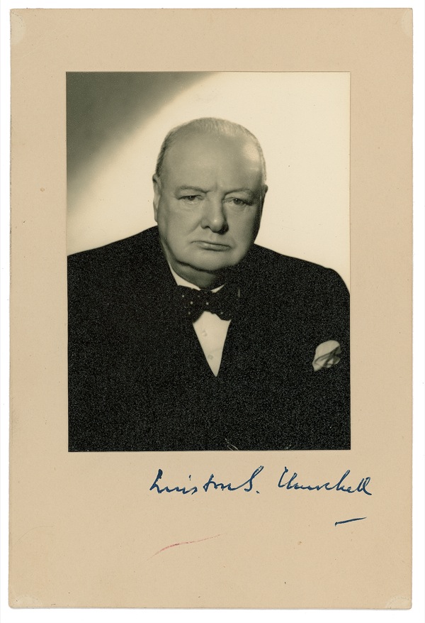 Lot #186 Winston Churchill