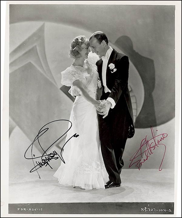 Lot #807 Fred Astaire and Ginger Rogers