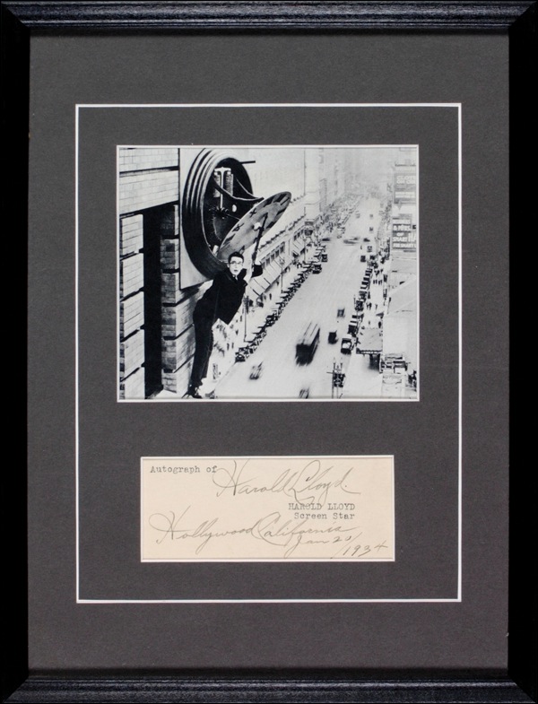 Lot #993 Harold Lloyd - Image 1
