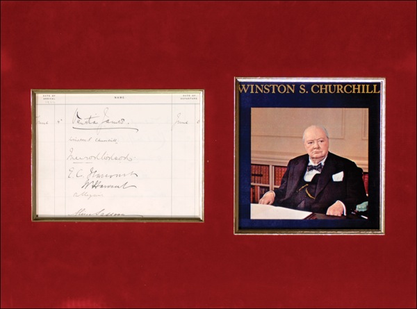 Lot #187 Winston Churchill