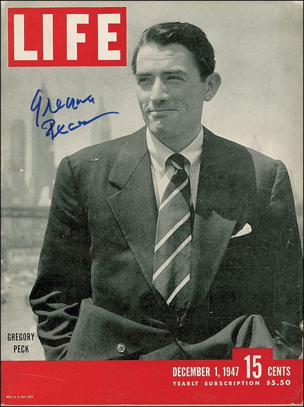 Lot #1038 Gregory Peck