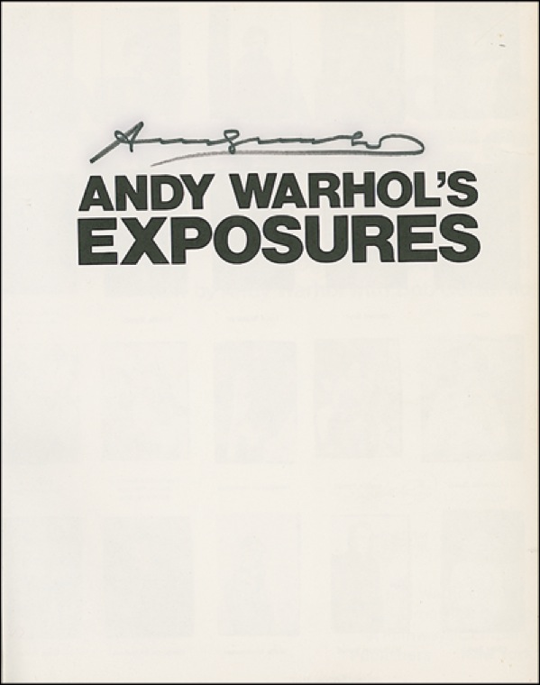 Lot #472 Andy Warhol