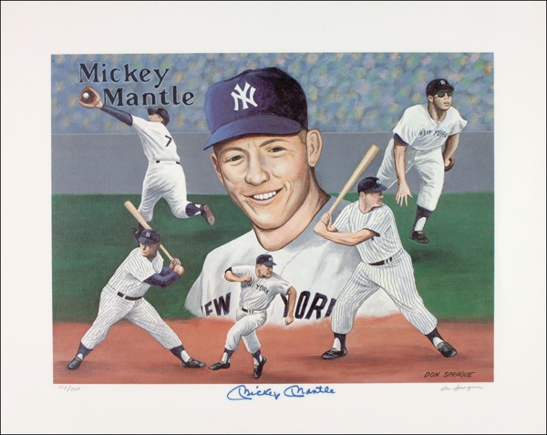 Lot #1294 Mickey Mantle